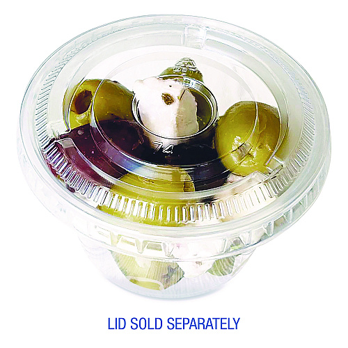 Boardwalk&reg; Souffle/Portion Cups, 4 oz, PP, Translucent, 2500/CT (BWKPRTN4TS)