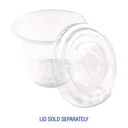 Boardwalk&reg; Souffle/Portion Cups, 5.5 oz, PP, Translucent, 2500/CT (BWKPRTN55TS)