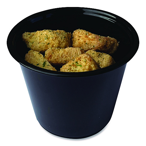 Boardwalk&reg; Souffle/Portion Cups, 5.5 oz, PP, Black, 2500/CT (BWKPRTN55BL)