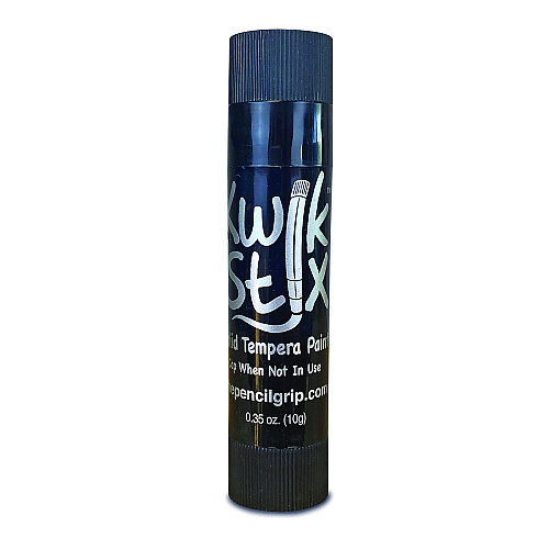 The Pencil Grip Kwik Stix Single Color Pack, 0.7" x 3.5", Black, 12/Pack, 12 Packs/Carton (6001012)