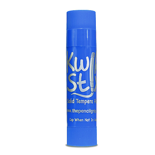 The Pencil Grip Kwik Stix Single Color Pack, 0.7" x 3.5", Light Blue, 12/Pack, 12 Packs/Carton (6007012)