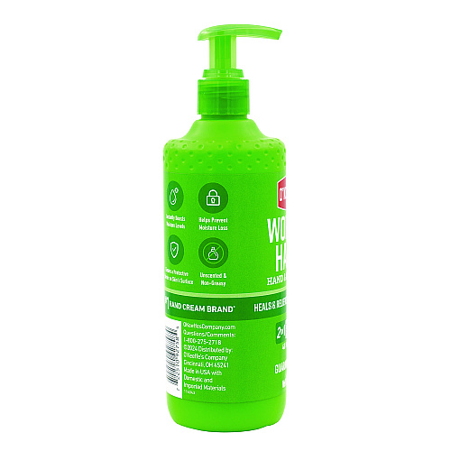 O'Keeffe's Working Hands Hand and Body Lotion, 12 oz Pump Bottle, Unscented (115760)