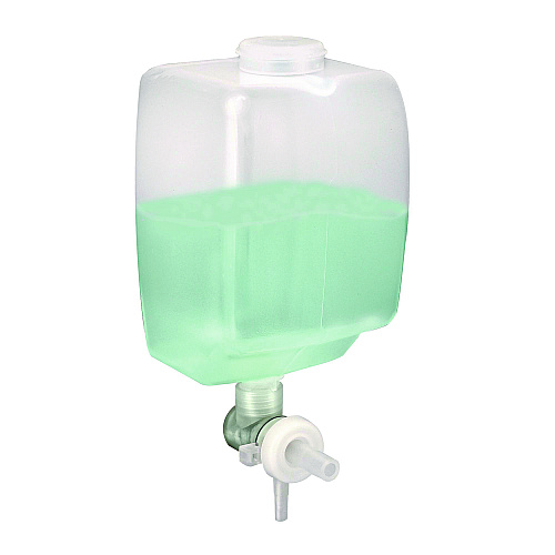 Alpine Surface Mounted Soap and Hand Sanitizer Dispenser, 27 oz, 4.1 x 4.6 x 9.6, White (ALP425WHI)