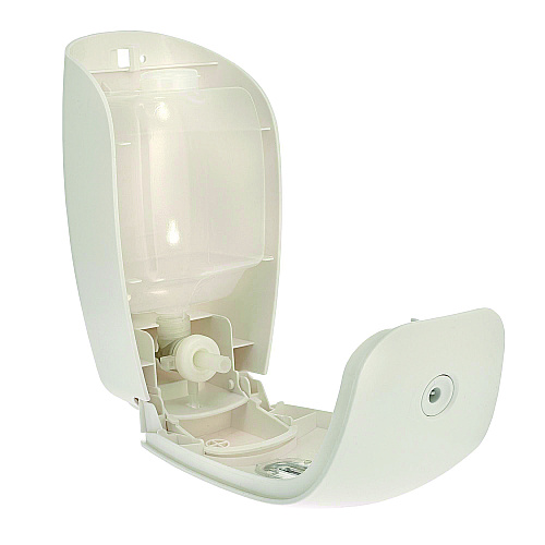 Alpine Surface Mounted Soap and Hand Sanitizer Dispenser, 27 oz, 4.1 x 4.6 x 9.6, White (ALP425WHI)