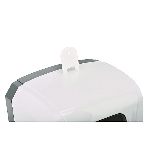 Alpine Automatic Foam Hand Sanitizer/Soap Dispenser with Floor Stand, 40 oz, 4.48 x 6 x 45, White (ALP430FS)