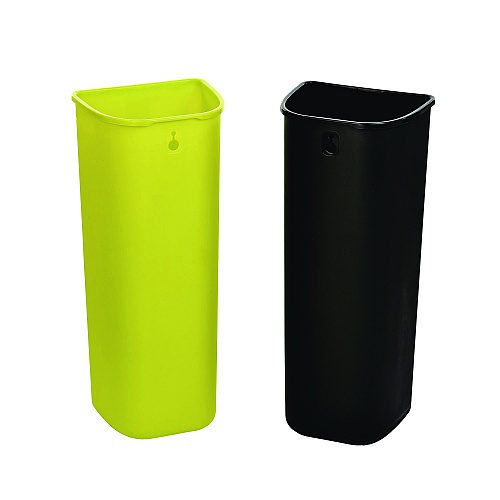 Alpine 10.5 Gallon Stainless Steel Open Top Dual Compartment Trash Can (ALP470R40L)