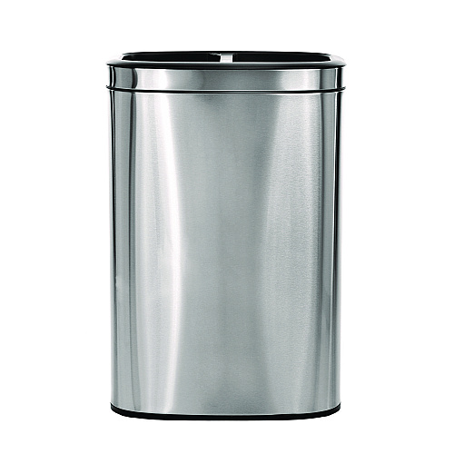 Alpine 10.5 Gallon Stainless Steel Open Top Dual Compartment Trash Can (ALP470R40L)