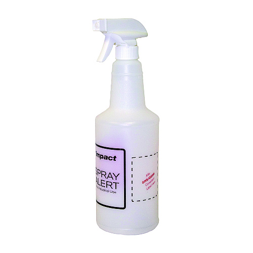 Impact Spray Alert System, 32 oz, Natural with White/White Sprayer, 24/Carton (5032SS)