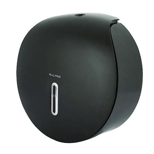 Alpine Plastic Single Roll Jumbo Toilet Paper Dispenser, 5.3 x 11.5 x 11.7, Gray (ALP450GRY)
