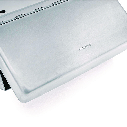 Alpine Stainless Steel Wall-Mounted Sanitary Napkin Receptacle (ALP451SSB)
