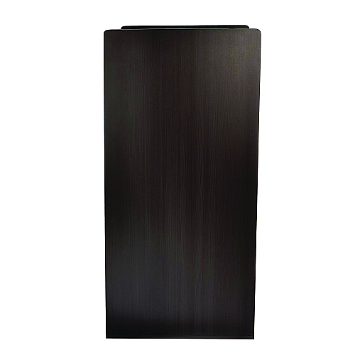Alpine 40 Gal Commercial Tray Top Waste Enclosure Trash Receptacle, 40 gal, Wood, Black (ALP476BLK)