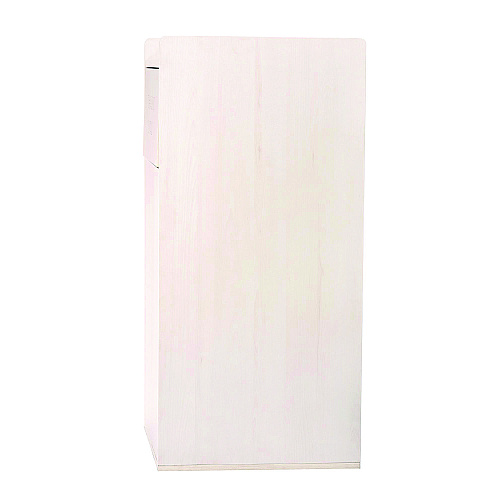 Alpine 40 Gal Commercial Tray Top Waste Enclosure Trash Receptacle, 40 gal, Wood, White (ALP476WHI)