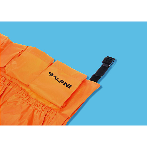 Alpine 12-Pocket Trash Can Caddy Bag, 12 Compartments, Orange (ALP47771)