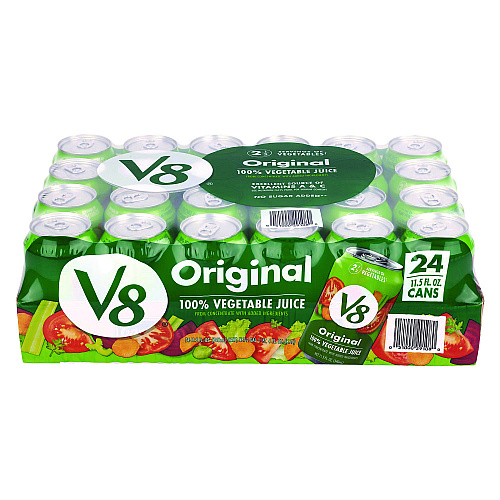 V-8 Vegetable Juice, 11.5 oz Can, 24/Carton (90000092)