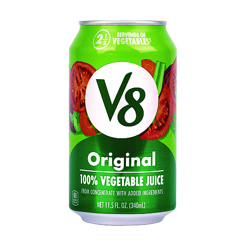 V-8 Vegetable Juice, 11.5 oz Can, 24/Carton (90000092)