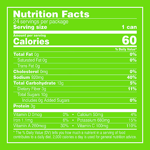 V-8 Vegetable Juice, 11.5 oz Can, 24/Carton (90000092)