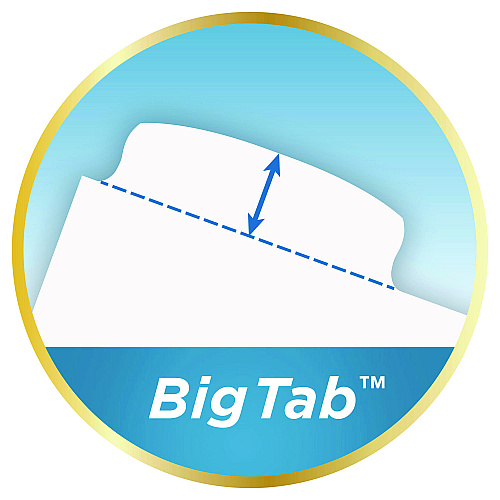 Avery Big Tab Ultralast Plastic Dividers, 5-Tab, 11 x 8.5, Assorted, 1 Set (24900)