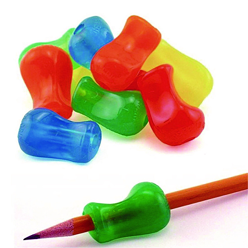 The Pencil Grip Original Grip, 1" Long, Assorted Neon Colors, 72/Carton (11372)