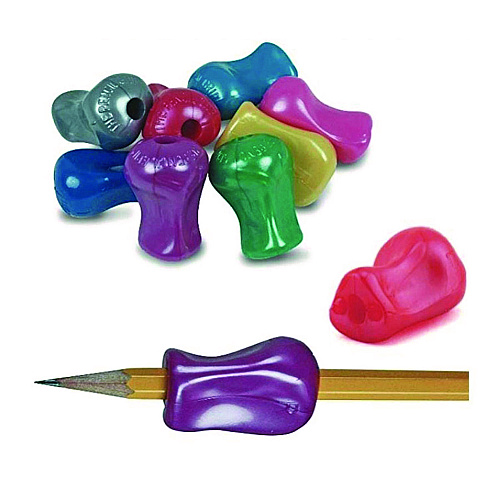 The Pencil Grip Original Grip, 1" Long, Assorted Metallic Colors, 72/Carton (11872)