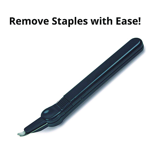 The Pencil Grip Long Handle Staple Remover, Black/Silver, 72/Carton (13872)