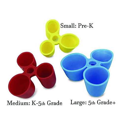 The Pencil Grip Writing C.L.A.W. Pencil Grip, 1.4" Long, Medium, Assorted Colors, 72/Carton (21272)