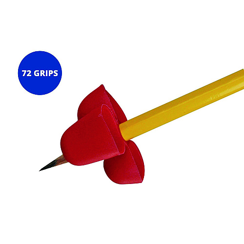 The Pencil Grip Writing C.L.A.W. Pencil Grip, 1.4" Long, Medium, Assorted Colors, 72/Carton (21272)