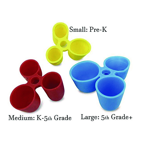 The Pencil Grip Writing C.L.A.W. Pencil Grip, Large, 1.6" Long, Assorted Colors, 80/Carton (21380)