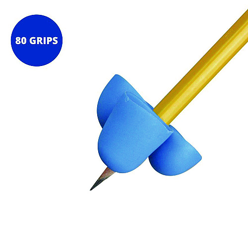 The Pencil Grip Writing C.L.A.W. Pencil Grip, Large, 1.6" Long, Assorted Colors, 80/Carton (21380)
