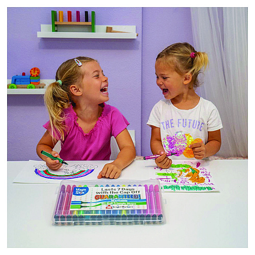 The Pencil Grip Magic Tri Stix Set, 12 Assorted Colors, 12/Set, 48 Sets/Carton (39548)