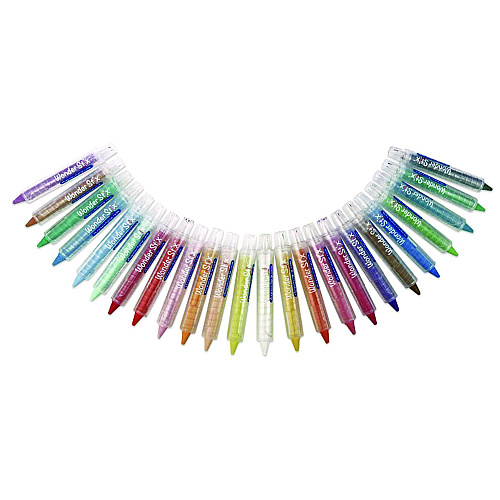 The Pencil Grip Wonder Stix Set, 0.5" x 3.7", Assorted, 24/Set, 12 Sets/Carton (63612)