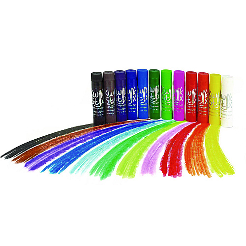 The Pencil Grip Kwik Stix Tempera Paint Set, 12 Assorted Classic Colors, 144/Pack, 2 Packs/Carton (64402)