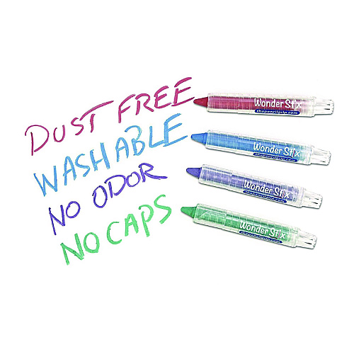 The Pencil Grip Wonder Stix Playmat Kit, 12 Assorted Pastel Wonderstix and 4 Playmats/Pack, 12 Packs/Carton (64906)