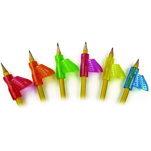 The Pencil Grip Pointer Grip, 1.6" Long, Assorted Colors, 300/Carton (121300)