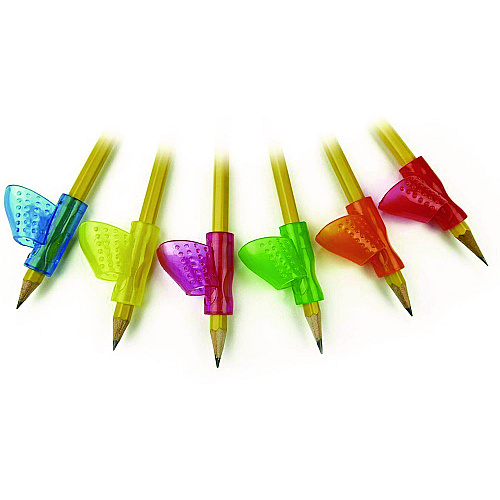 The Pencil Grip Pointer Grip, 1.6" Long, Assorted Colors, 300/Carton (121300)