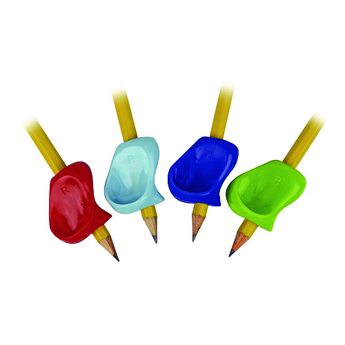 The Pencil Grip Pinch Pencil Grip, 1" Long, Assorted Colors, 100/Carton (127100)