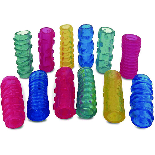 The Pencil Grip Extreme Gel Grip, 1.3" Long, Assorted Colors, 600/Carton (165600)