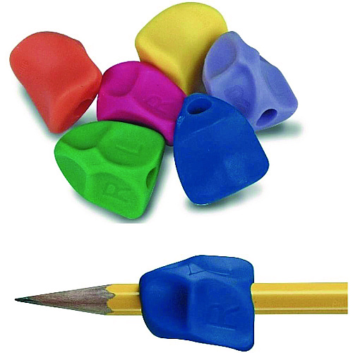 The Pencil Grip Solo Pencil Grip, 0.9" Long, Assorted Colors, 600/Carton (171300)