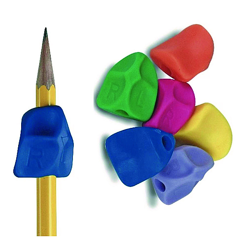 The Pencil Grip Solo Pencil Grip, 0.9" Long, Assorted Colors, 600/Carton (171300)