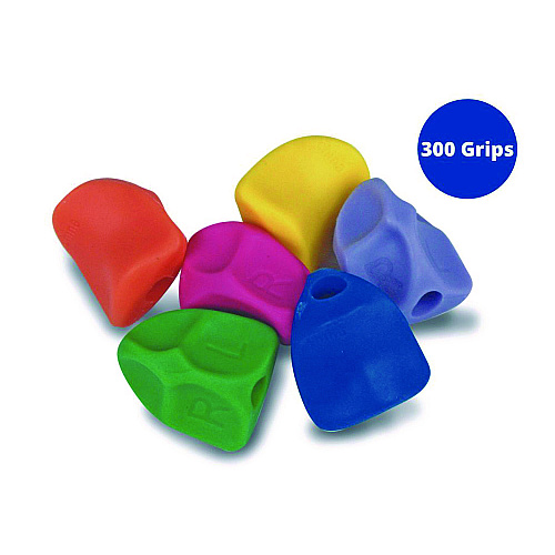 The Pencil Grip Solo Pencil Grip, 0.9" Long, Assorted Colors, 600/Carton (171300)