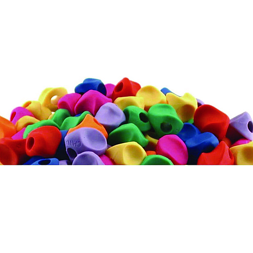 The Pencil Grip Mini Pencil Grip, 0.8" Long, Assorted Colors, 600/Carton (175600)