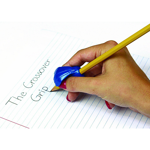 The Pencil Grip Crossover Grip, 1" Long, Assorted Metallic Colors, 100/Carton (177100)
