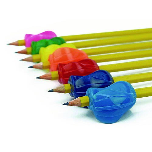 The Pencil Grip Crossover Grip, 1" Long, Assorted Colors, 100/Carton (178100)