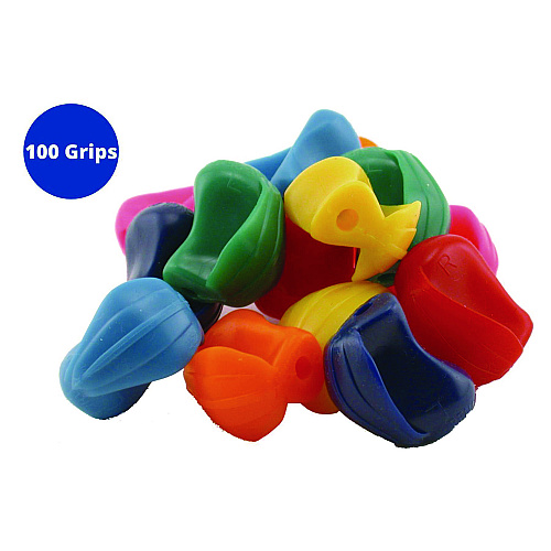 The Pencil Grip Crossover Grip, 1" Long, Assorted Colors, 100/Carton (178100)