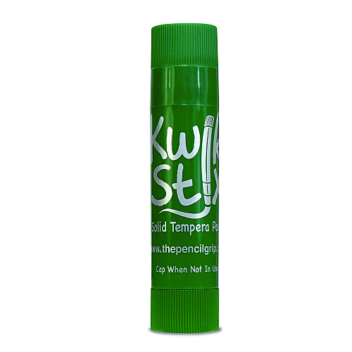 The Pencil Grip Kwik Stix Single Color Pack, 0.7" x 3.5", Green, 12/Pack, 12 Packs/Carton (6004012)
