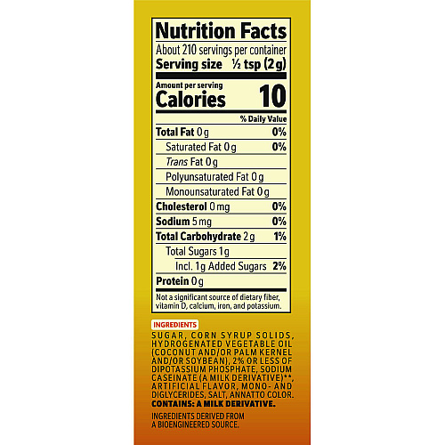 Coffee-mate Hazelnut Creamer Powder, 15oz Plastic Bottle (12345)