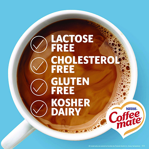 Coffee-mate Non-Dairy Powdered Creamer, French Vanilla, 15 oz Canister, 12/Carton (35775CT)