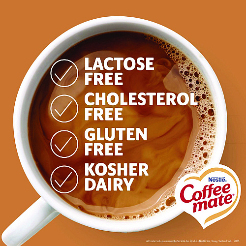 Coffee-mate Non-Dairy Powdered Creamer, Original, 11 oz Canister, 12/Carton (55882CT)
