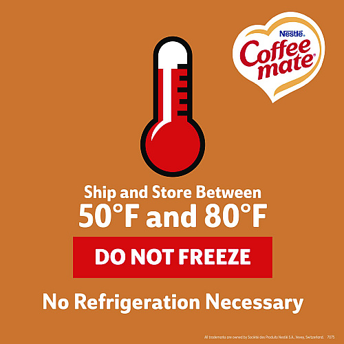 Coffee-mate Non-Dairy Powdered Creamer, Original, 11 oz Canister, 12/Carton (55882CT)