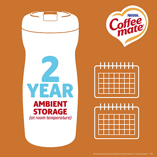Coffee-mate Original Lite Powdered Creamer, 11oz Canister (74185)