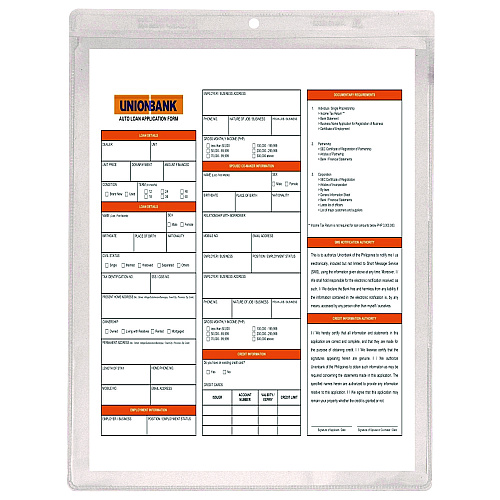 C-Line Clear Vinyl Shop Ticket Holders, Both Sides Clear, 50 Sheets, 9 x 12, 50/Box (80912)